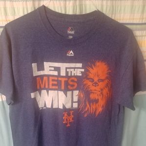 Vintage Majestic NY Mets Star Wars tee
